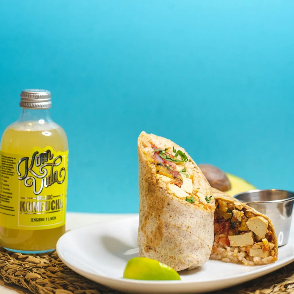 Quorn Burrito — plant-based or original dish photo