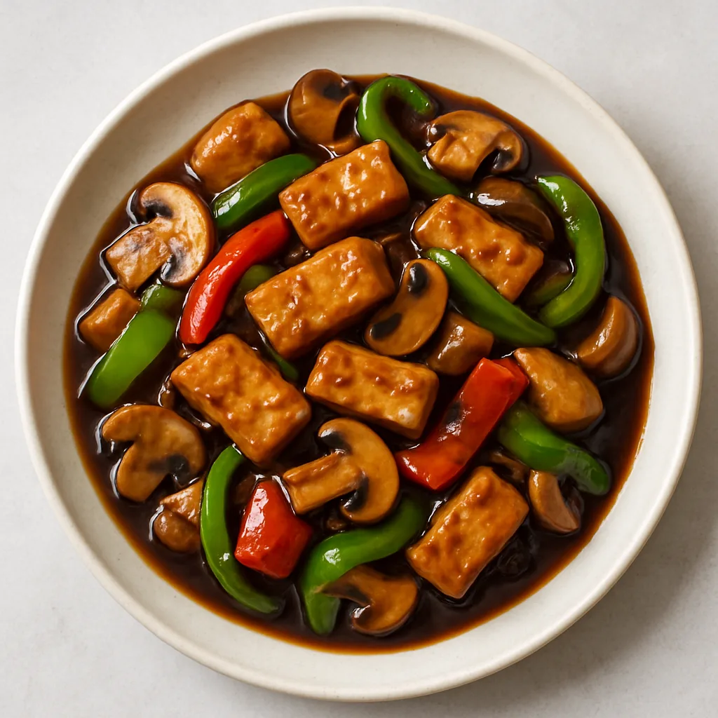 Quorn In Black Bean Sauce — plant-based or original dish photo