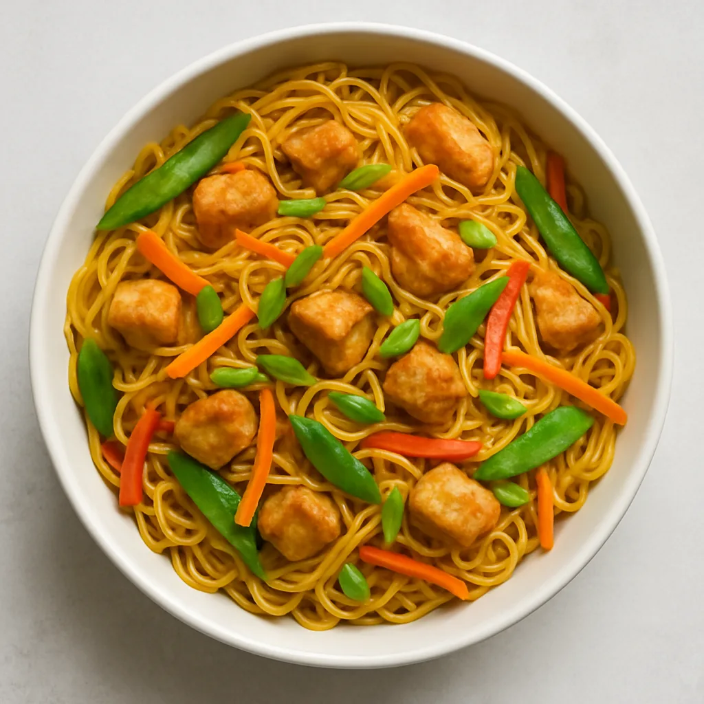 Quorn Singapore Rice Noodles — plant-based or original dish photo