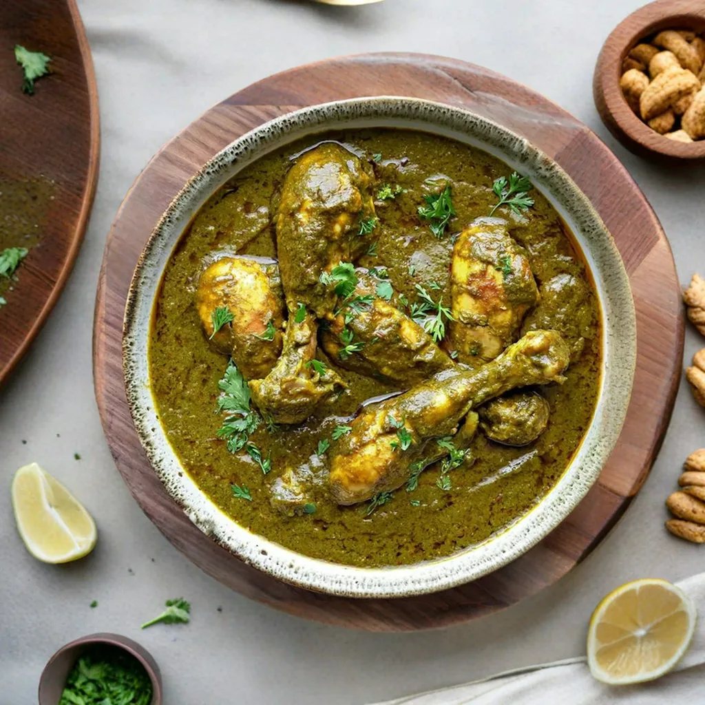 Saag Chicken — plant-based or original dish photo