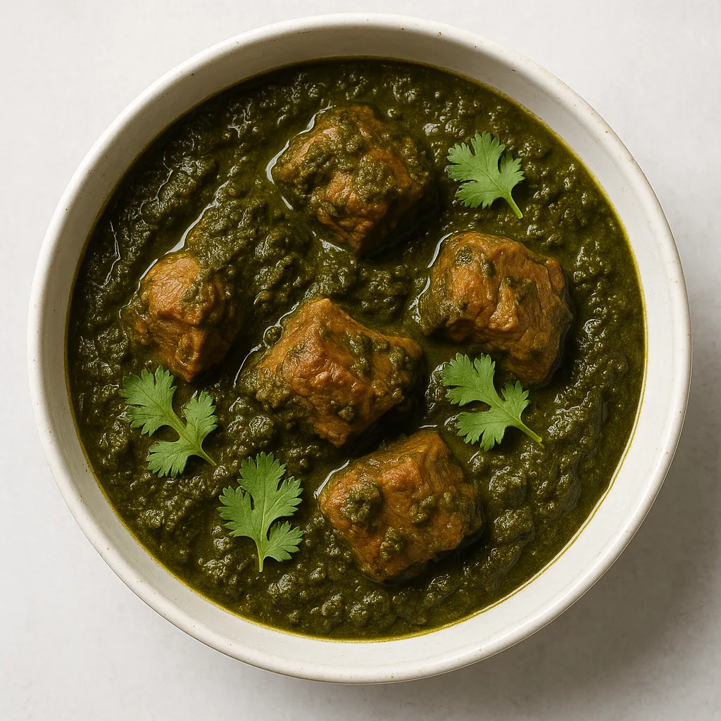 Saag Lamb — plant-based or original dish photo