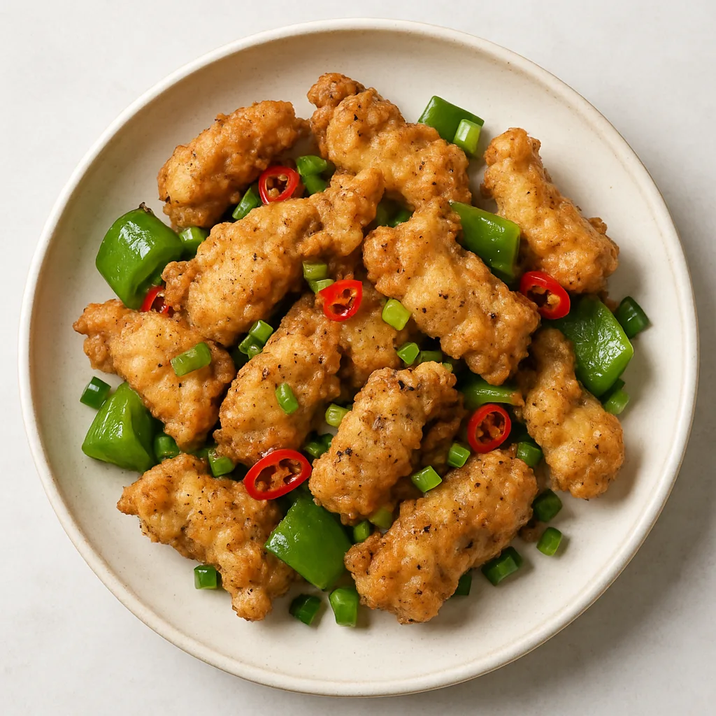 Salt And Pepper Chicken — plant-based or original dish photo