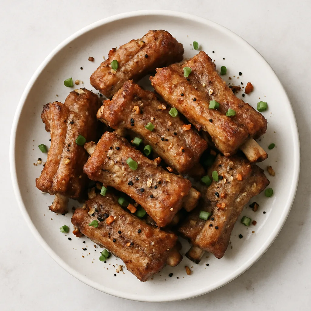 Salt And Pepper Ribs — plant-based or original dish photo
