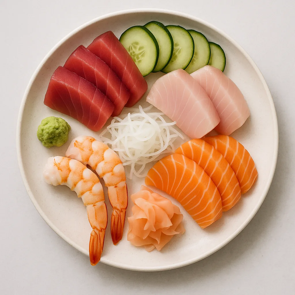 Sashimi Platter — plant-based or original dish photo