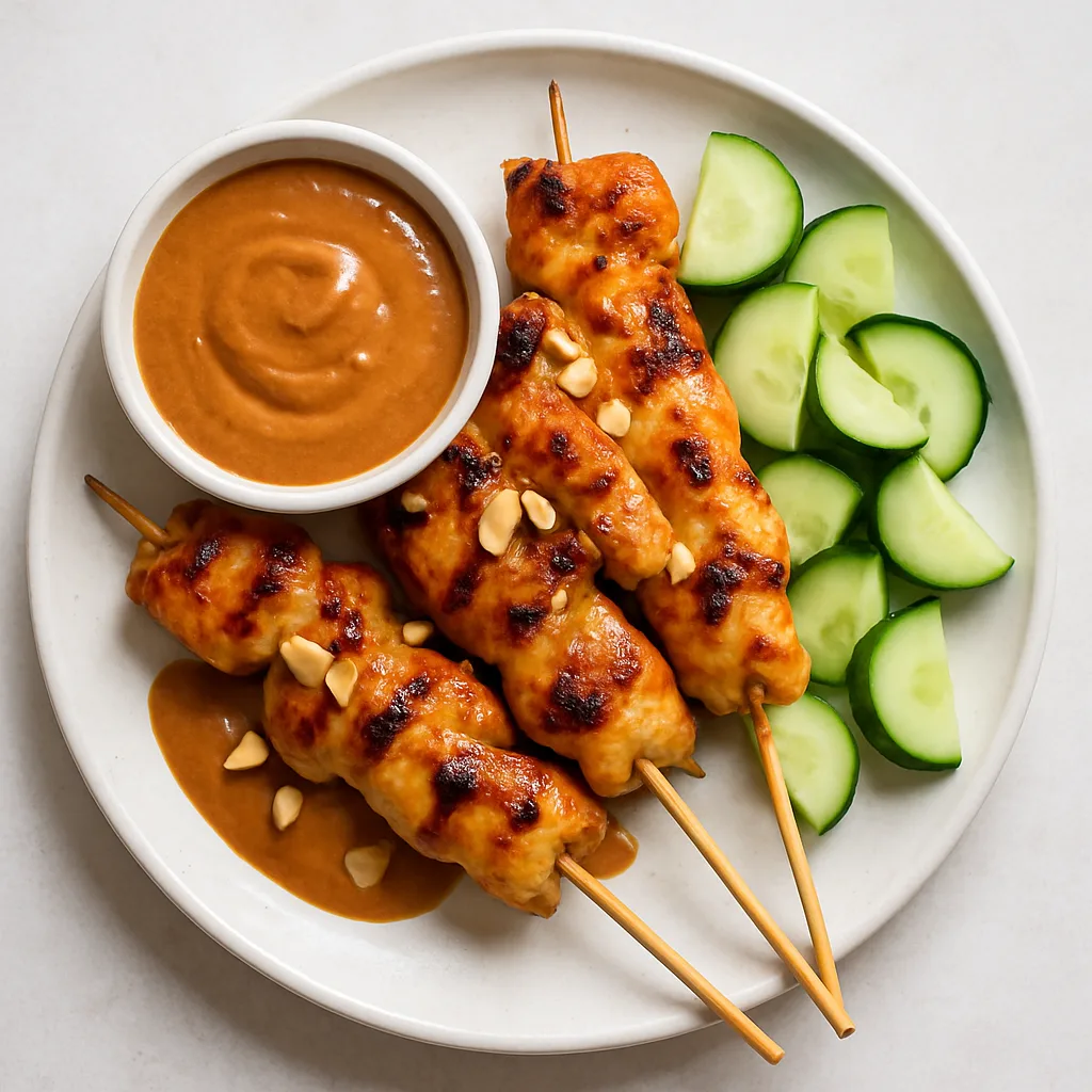Satay Chicken — plant-based or original dish photo