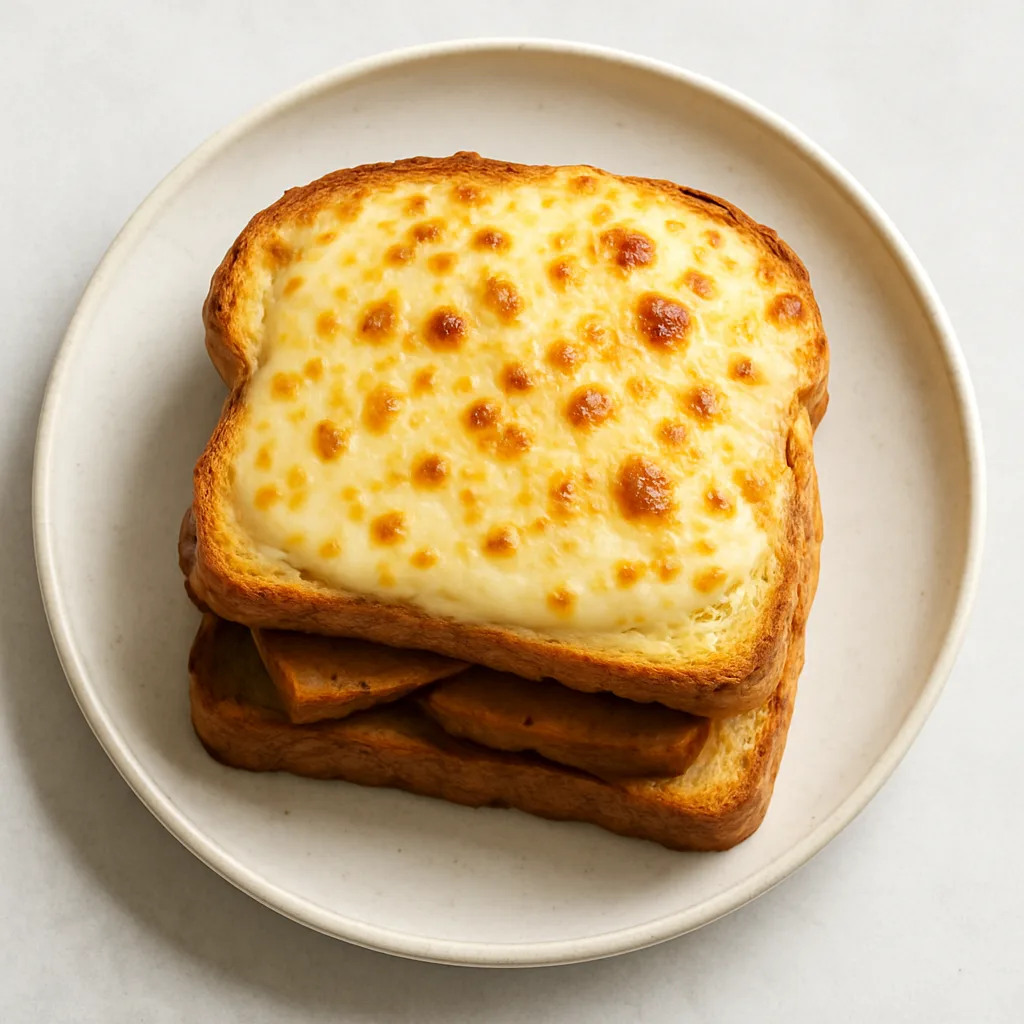 Seitan Croque Monsieur — plant-based or original dish photo