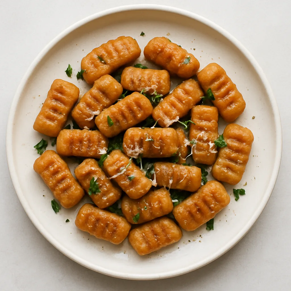 Seitan Gnocchi — plant-based or original dish photo