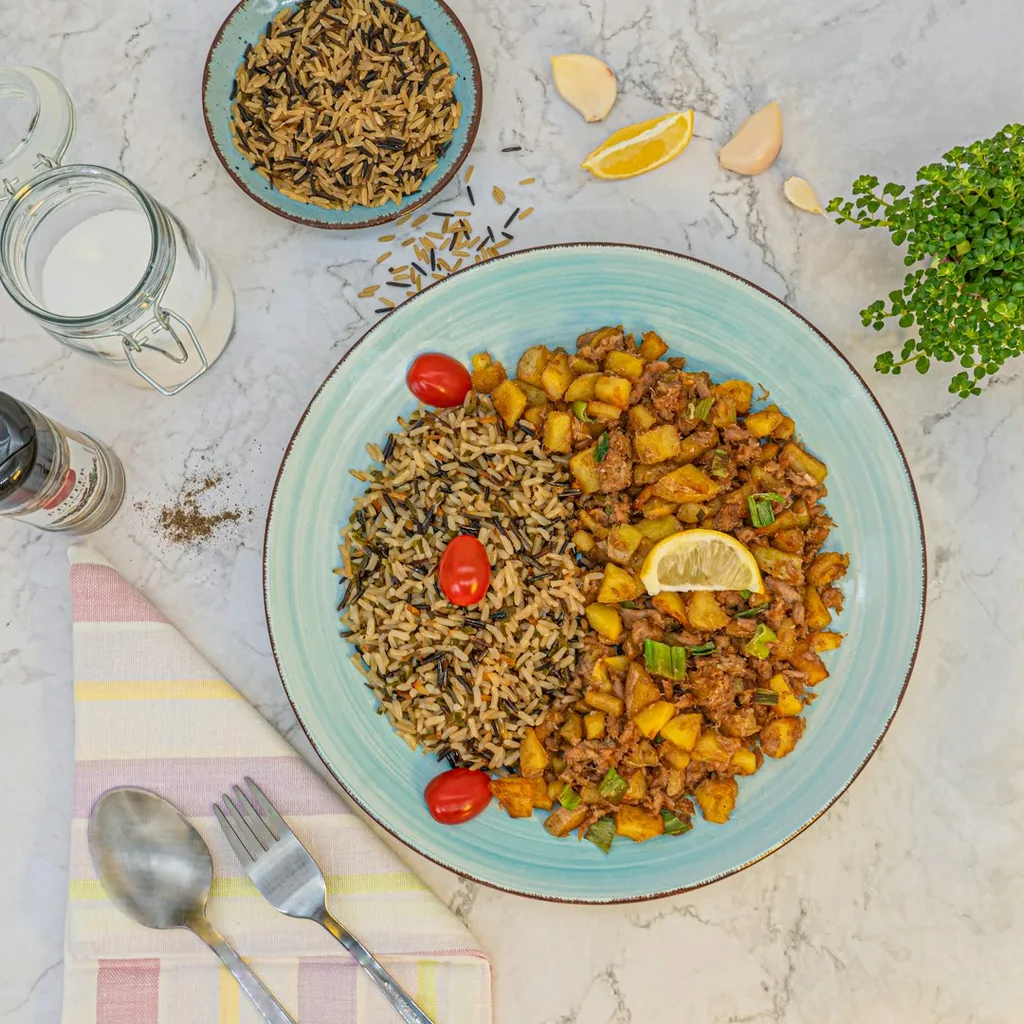 Seitan Goulash — plant-based or original dish photo