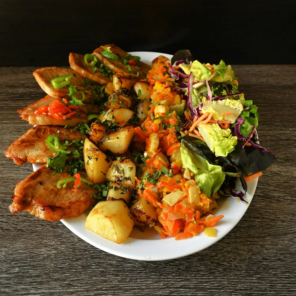 Seitan Saag — plant-based or original dish photo