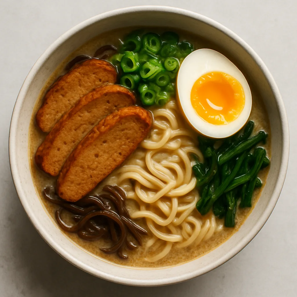 Seitan Tonkotsu Ramen — plant-based or original dish photo