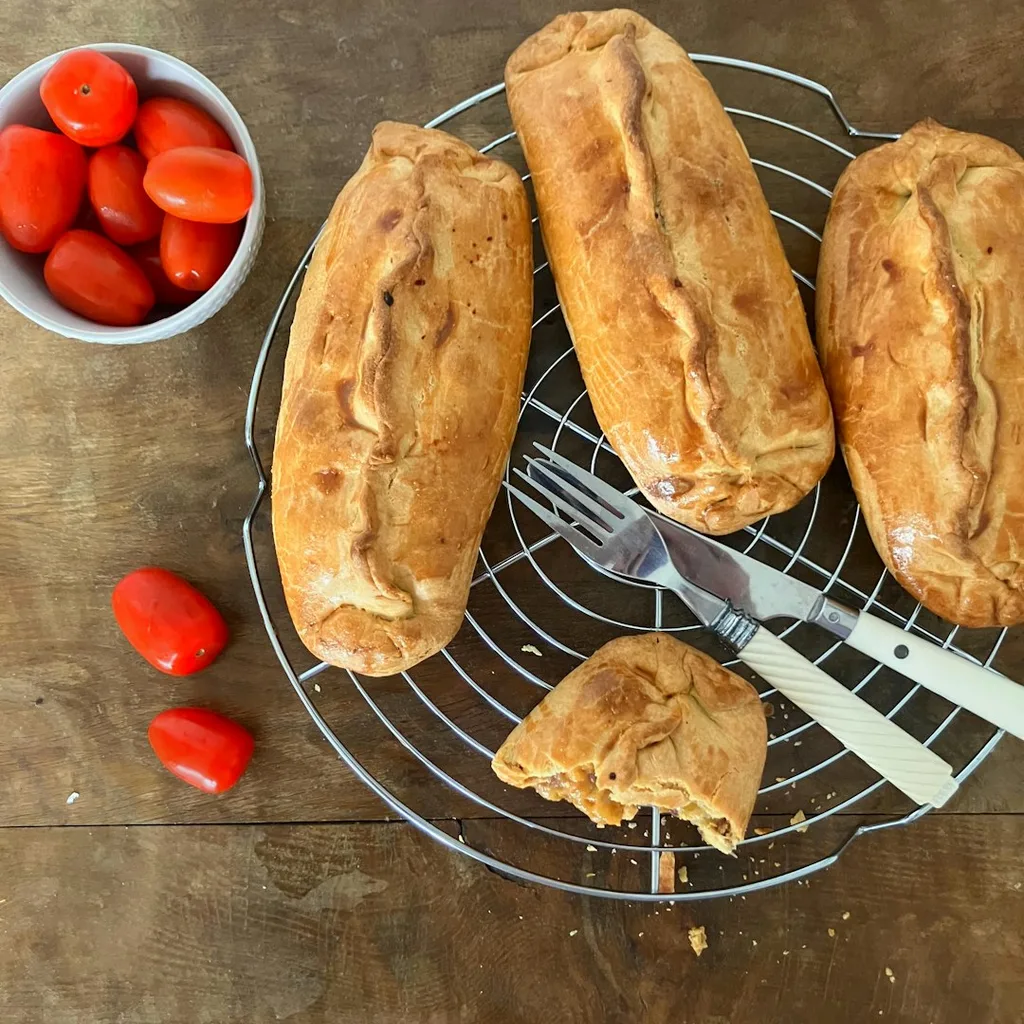 Seitan Wellington — plant-based or original dish photo