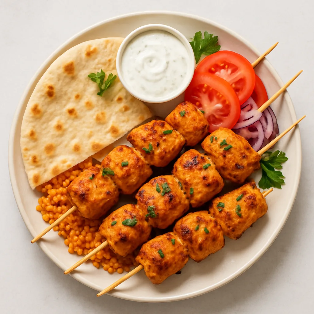 Shish Tawook — plant-based or original dish photo