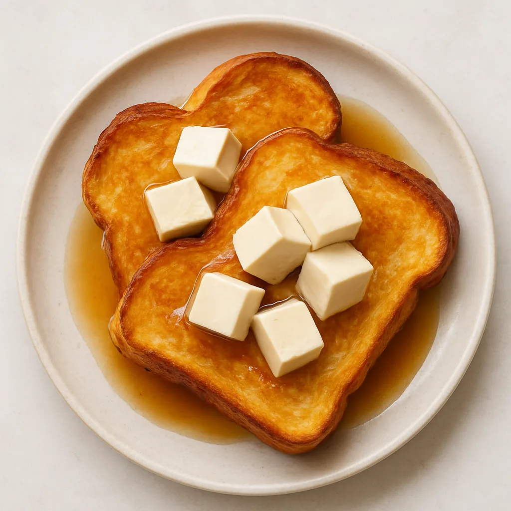Silken Tofu Brioche French Toast — plant-based or original dish photo