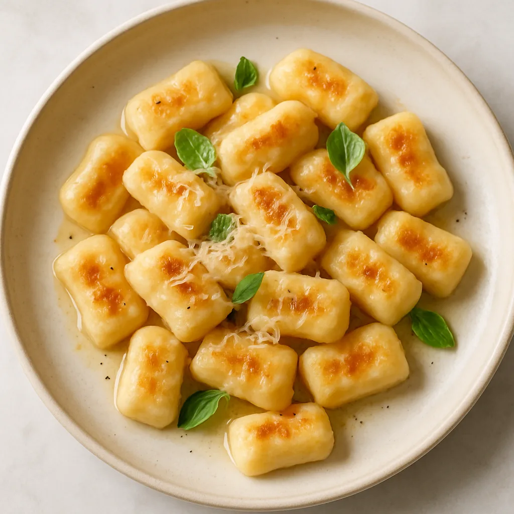 Silken Tofu Gnocchi — plant-based or original dish photo