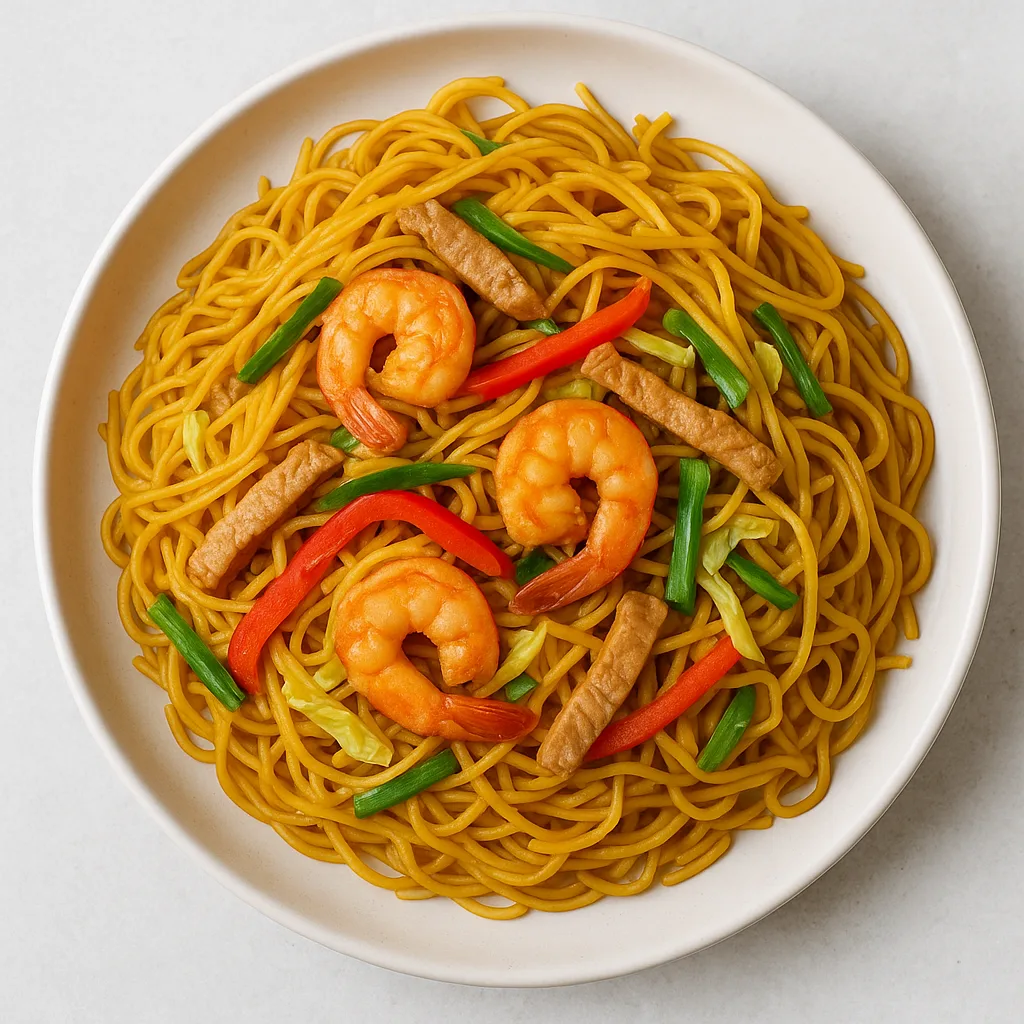 Singapore Chow Mein — plant-based or original dish photo