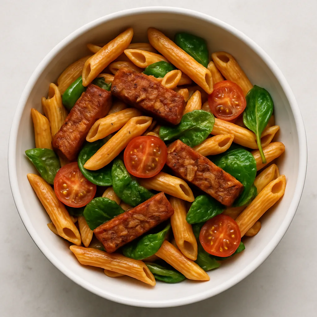 Smoked Tempeh Pasta — plant-based or original dish photo