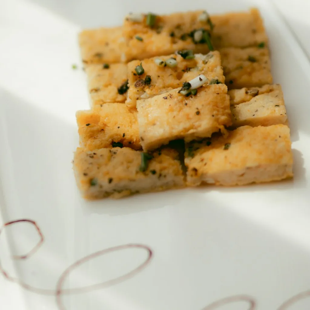 Smoky Tempeh Strips Bubble And Squeak With — plant-based or original dish photo
