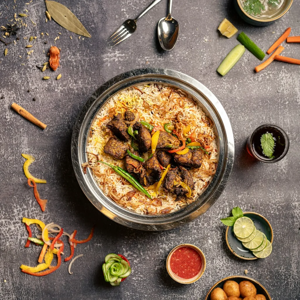 Soy Mince Biryani