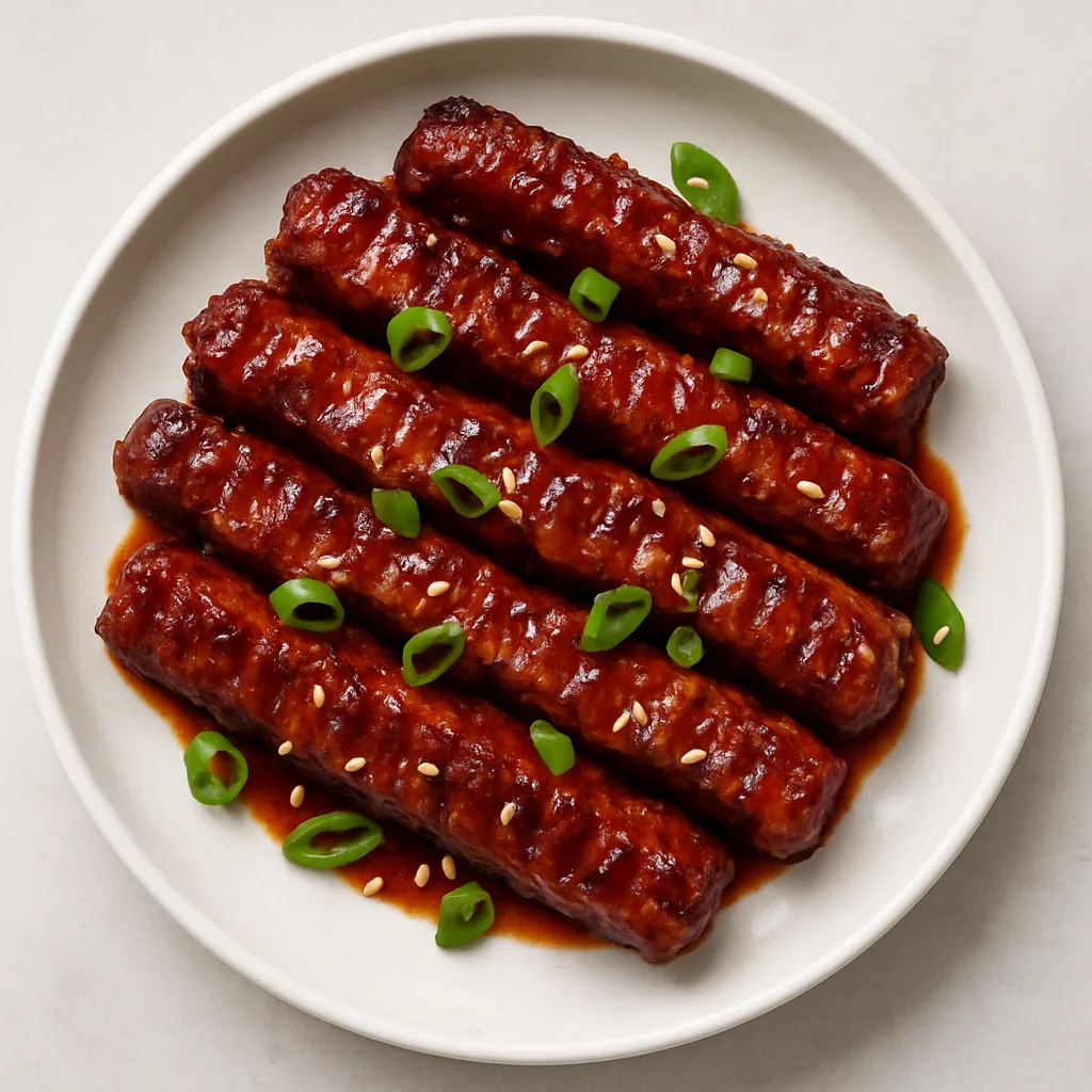 Soy Mince Chinese Bbq Spare Ribs — plant-based or original dish photo