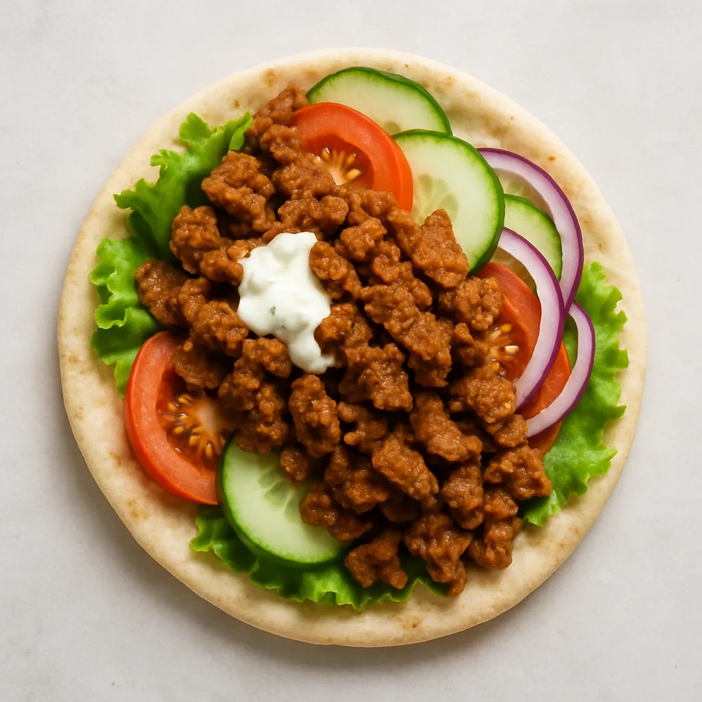 Soy Mince Doner Kebab — plant-based or original dish photo
