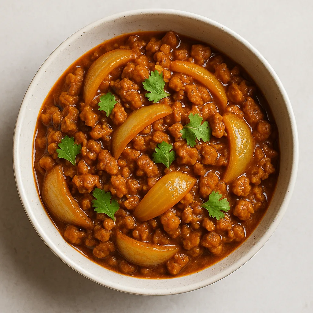 Soy Mince Dopiaza — plant-based or original dish photo