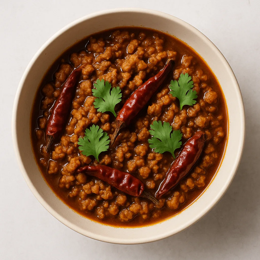 Soy Mince Goan Vindaloo — plant-based or original dish photo