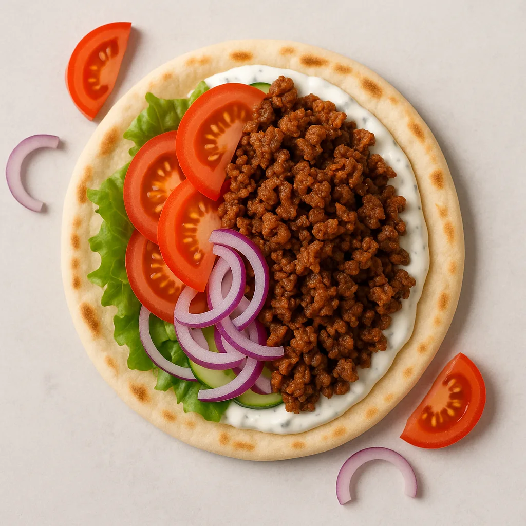 Soy Mince Gyros — plant-based or original dish photo