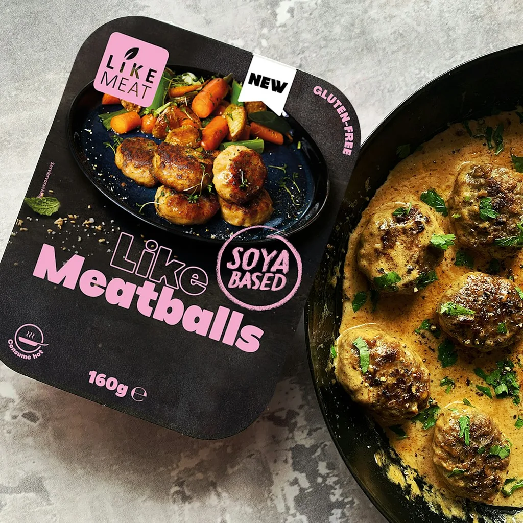 Soy Mince Meatballs Marinara — plant-based or original dish photo