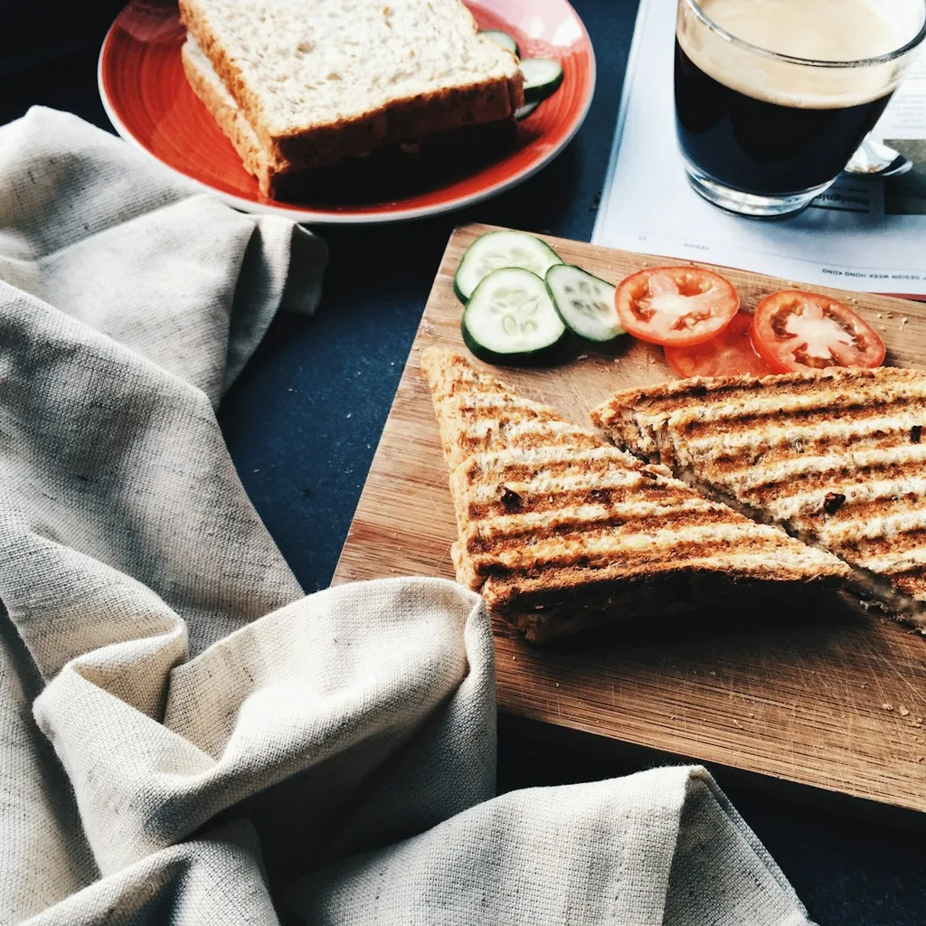 Soy Mince Sandwich — plant-based or original dish photo