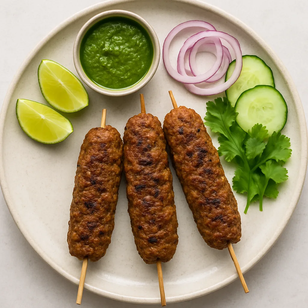Soy Mince Sheekh Kebab — plant-based or original dish photo