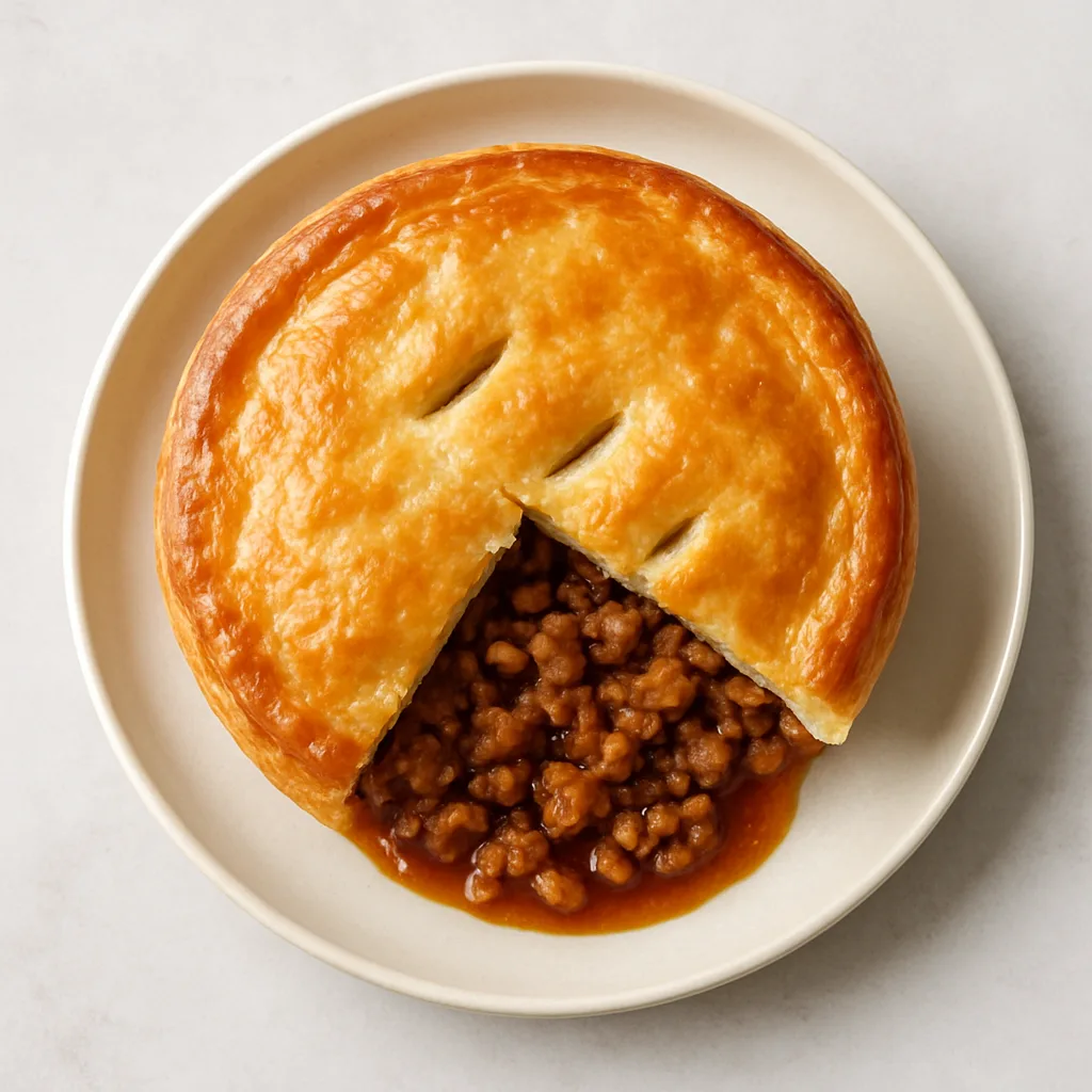 Soy Mince Steak Pie — plant-based or original dish photo