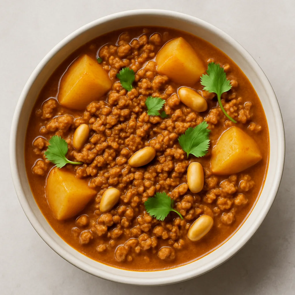 Soy Mince Thai Massaman — plant-based or original dish photo