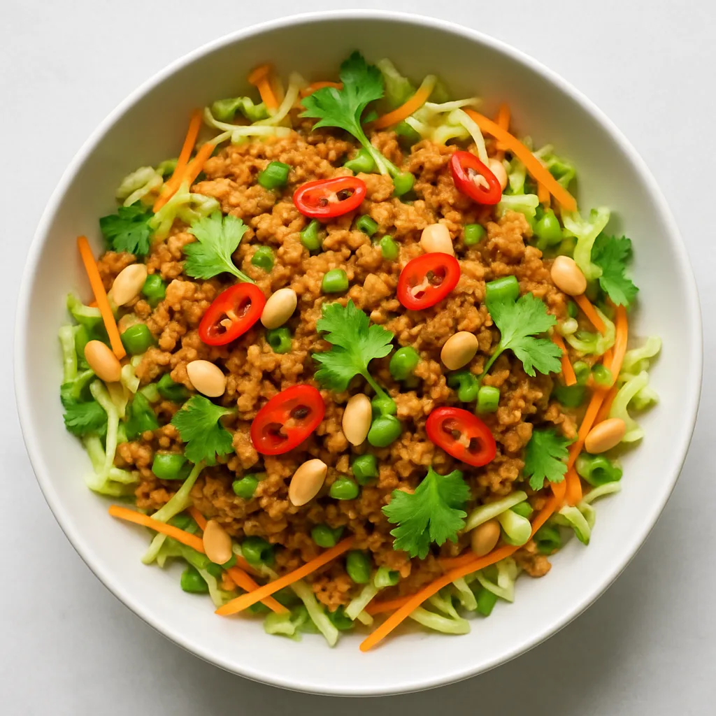 Soy Mince Thai Salad — plant-based or original dish photo