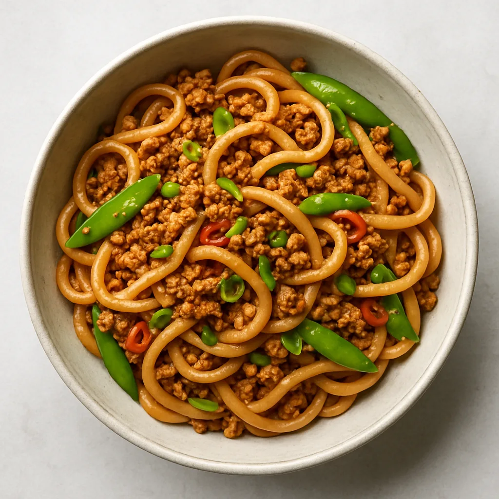 Soy Mince Yaki Udon — plant-based or original dish photo