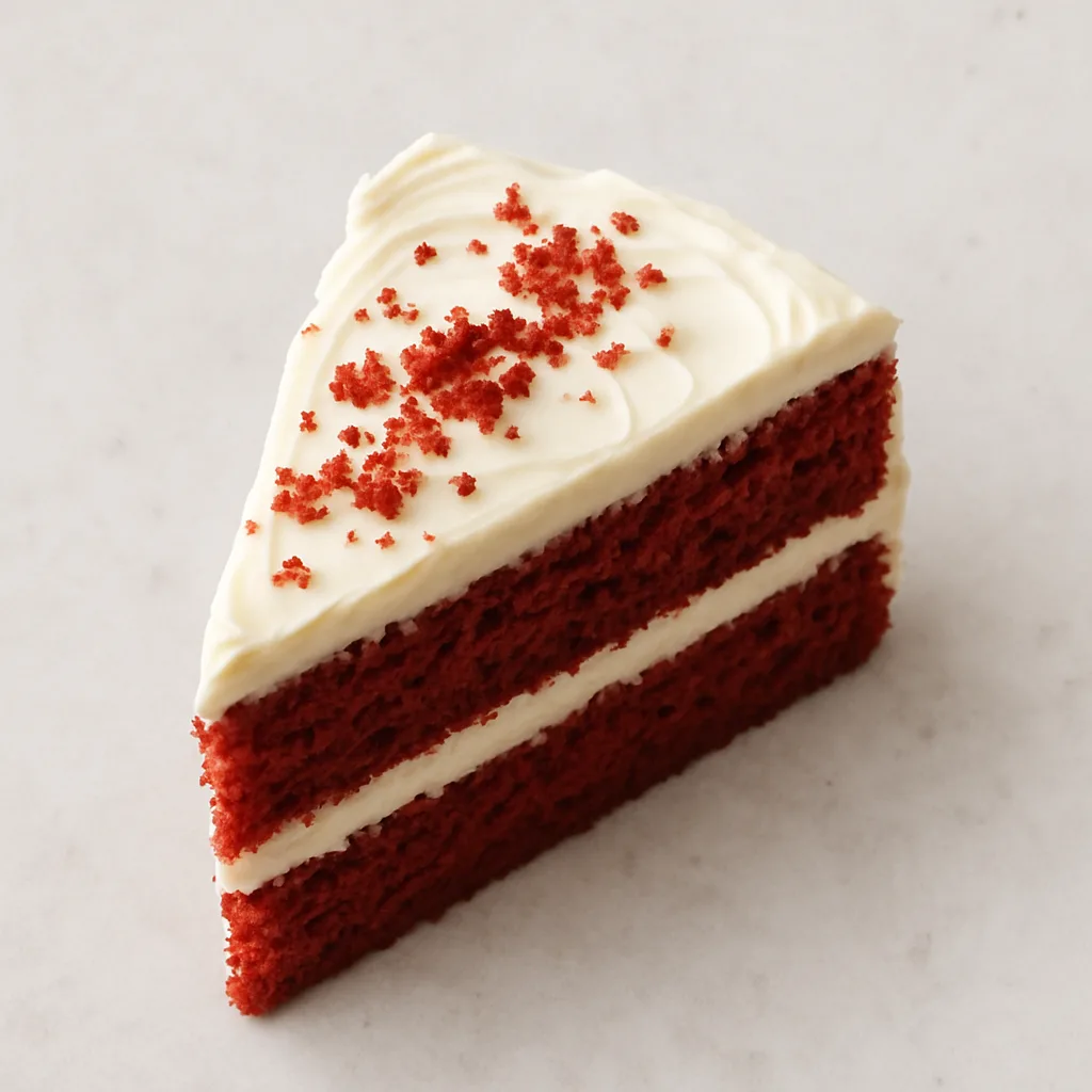 Soy Red Velvet Cake — plant-based or original dish photo