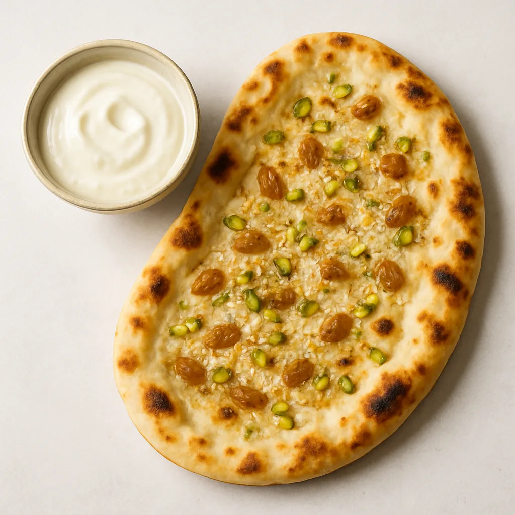 Soy Yogurt Peshwari Naan — plant-based or original dish photo