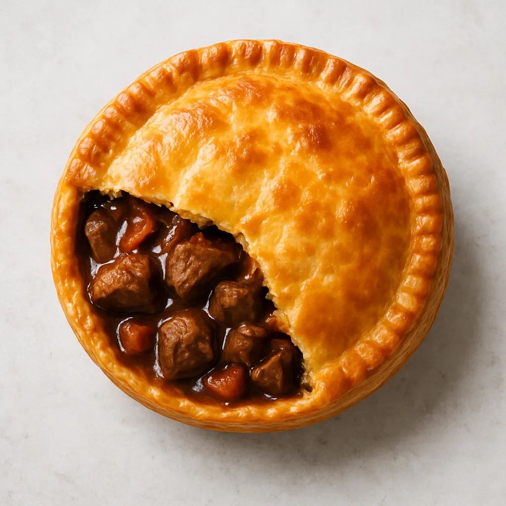 Steak And Ale Pie — plant-based or original dish photo
