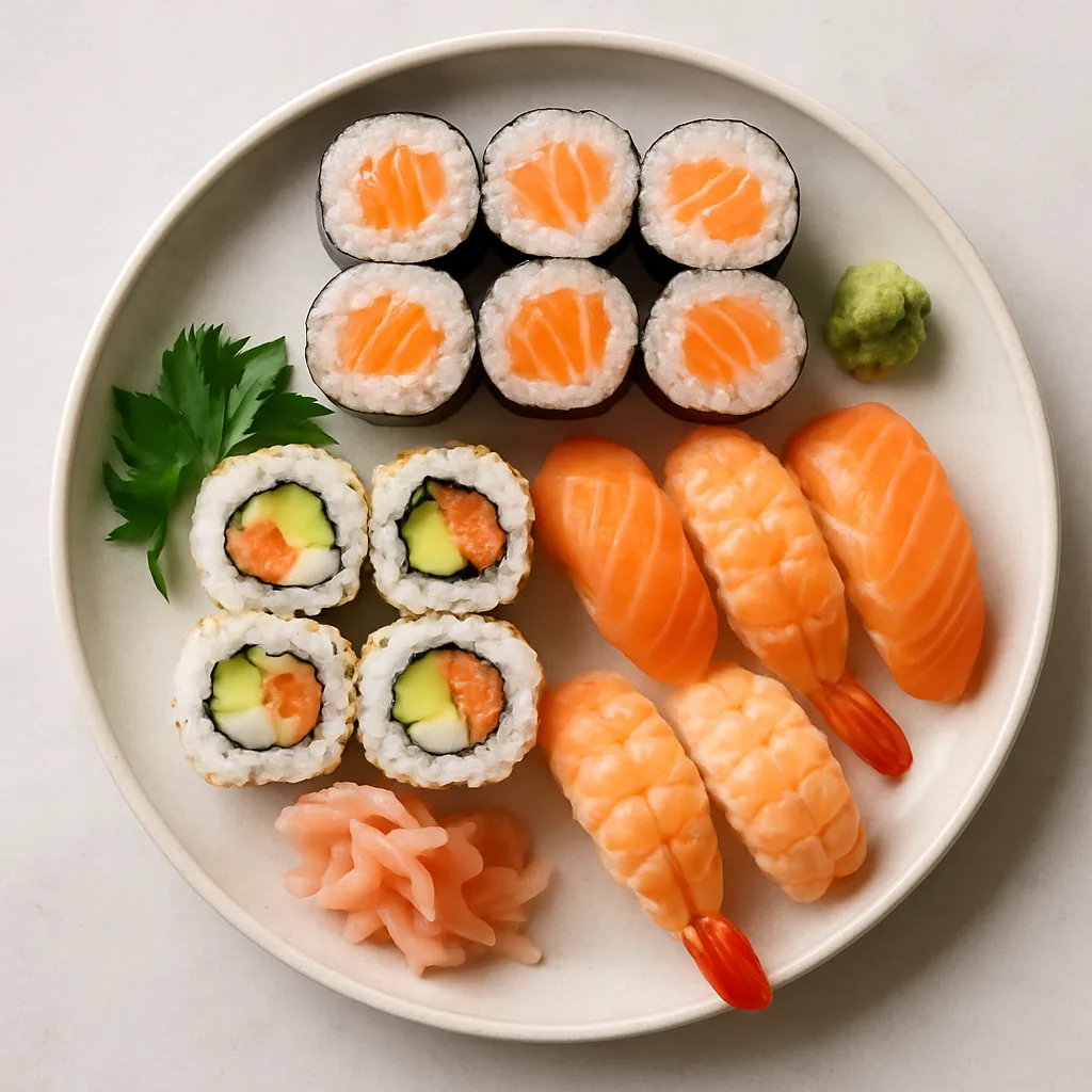 Sushi Platter — plant-based or original dish photo