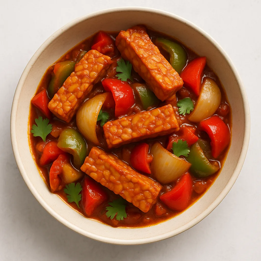 Tempeh Jalfrezi — plant-based or original dish photo