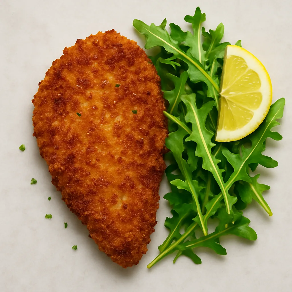 Tempeh Pollo Milanese — plant-based or original dish photo