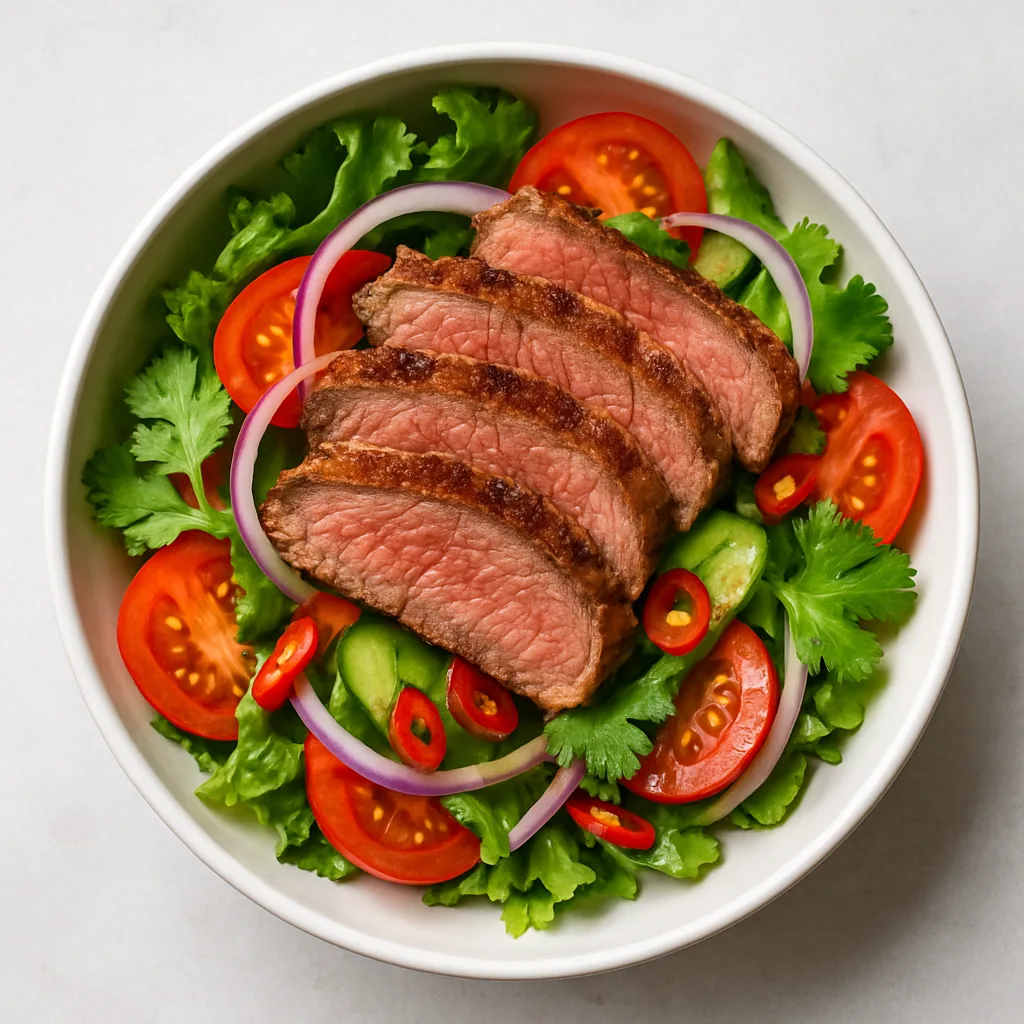 Thai Beef Salad — plant-based or original dish photo