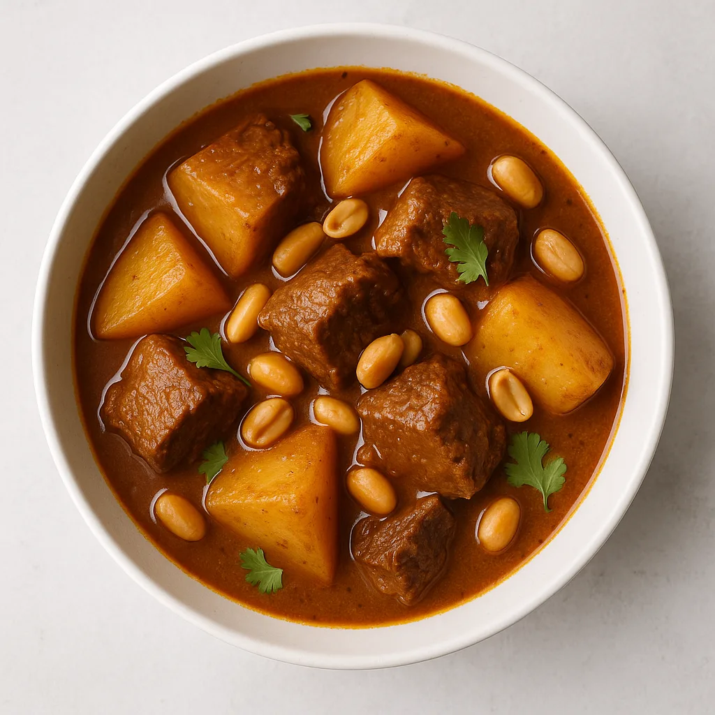 Thai Massaman Beef — plant-based or original dish photo