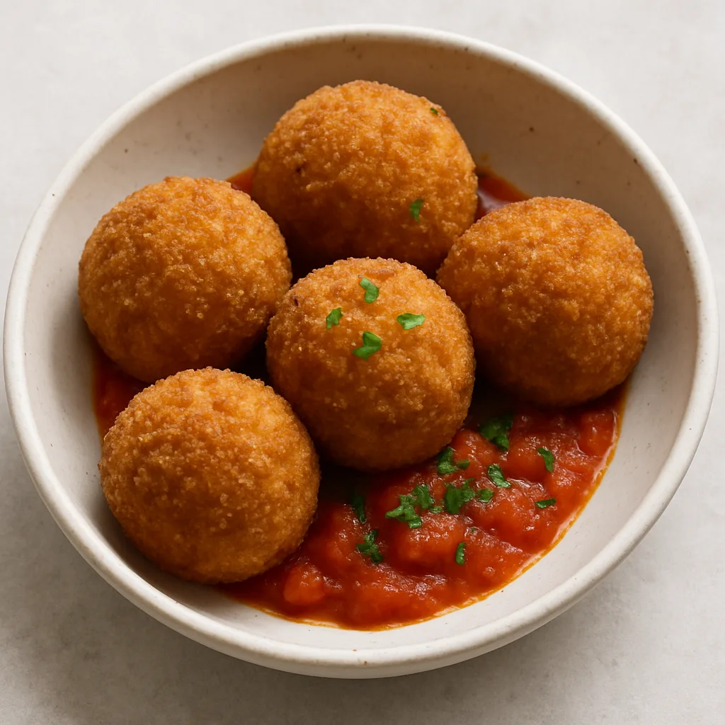 Tofu Arancini — plant-based or original dish photo
