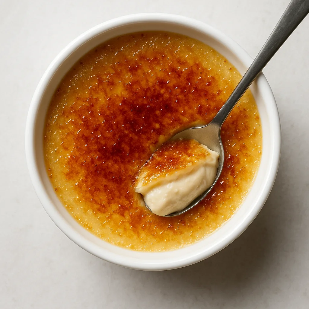 Tofu Creme Brulee — plant-based or original dish photo