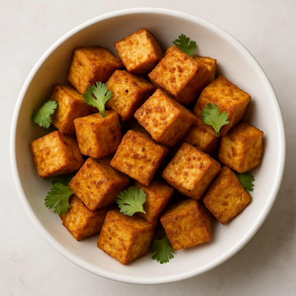 Extra-firm Tofu Crispy Aromatic — plant-based or original dish photo