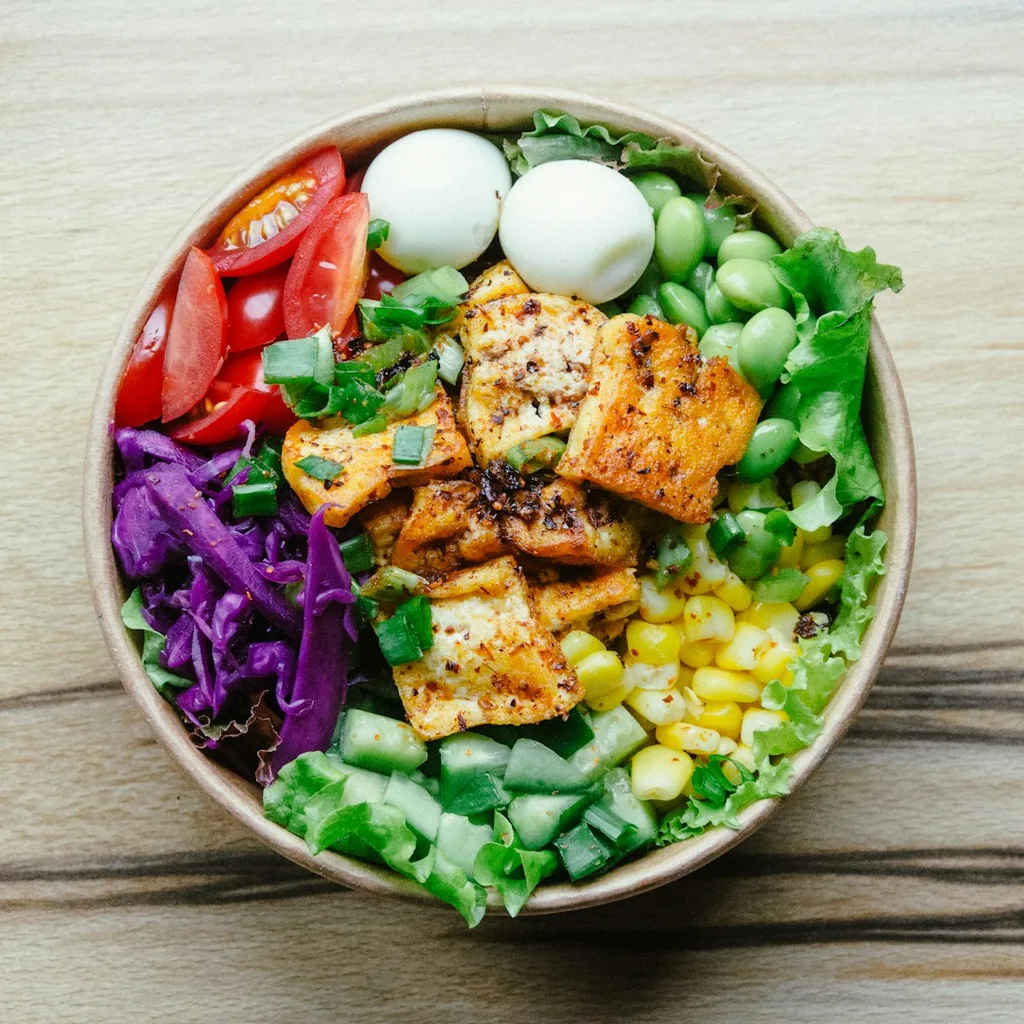 Firm Tofu Fried Rice — plant-based or original dish photo
