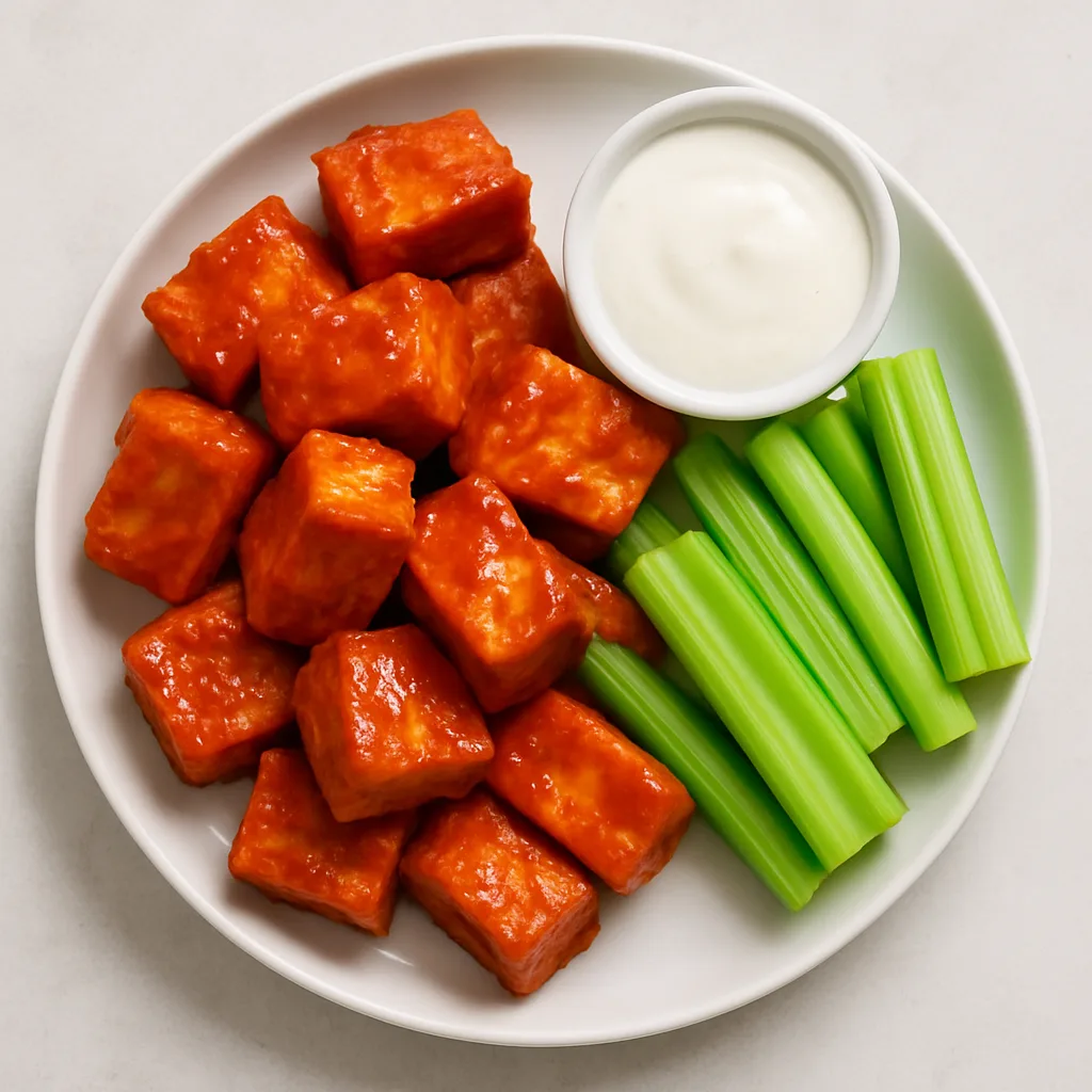 Extra-firm Tofu Hot Wings — plant-based or original dish photo