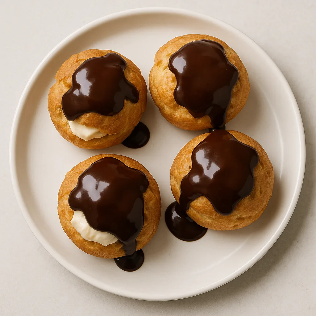 Tofu Profiteroles — plant-based or original dish photo
