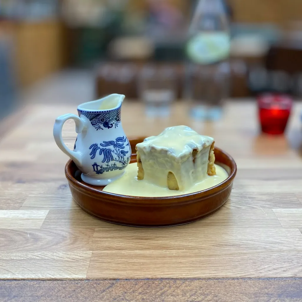 Tofu Sticky Toffee Pudding — plant-based or original dish photo