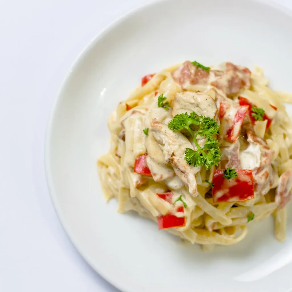 Tuna Pasta Bake — plant-based or original dish photo